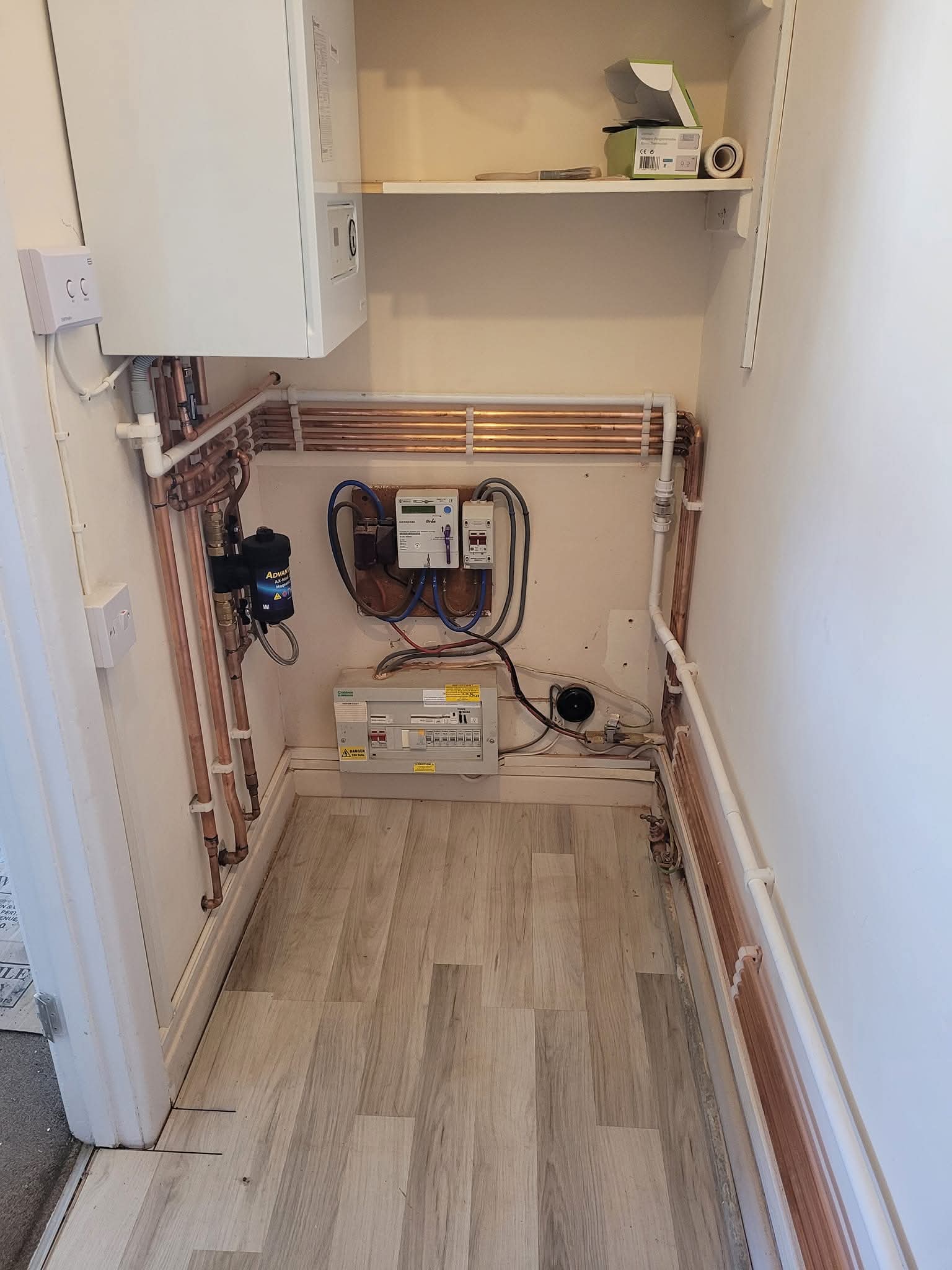 Boiler installation completed by IzzyGas